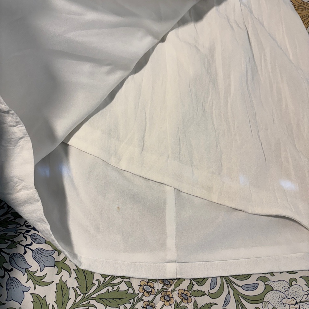 DO+BE White Sleeveless Faux Crossover Mini Dress (fits like a S) - Picture 10 of 12